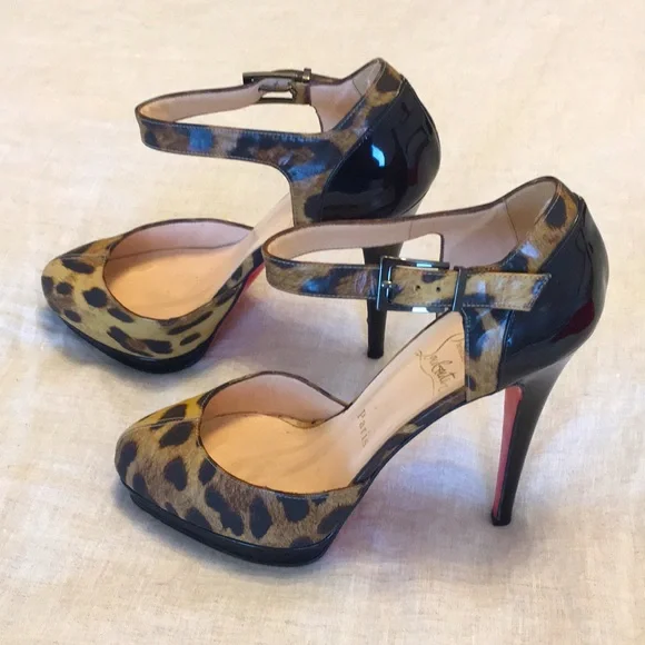 Christian Louboutin Leopard Heels - Picture 4 of 14